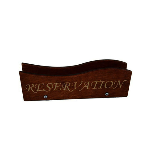 Chevalet de table Réservation